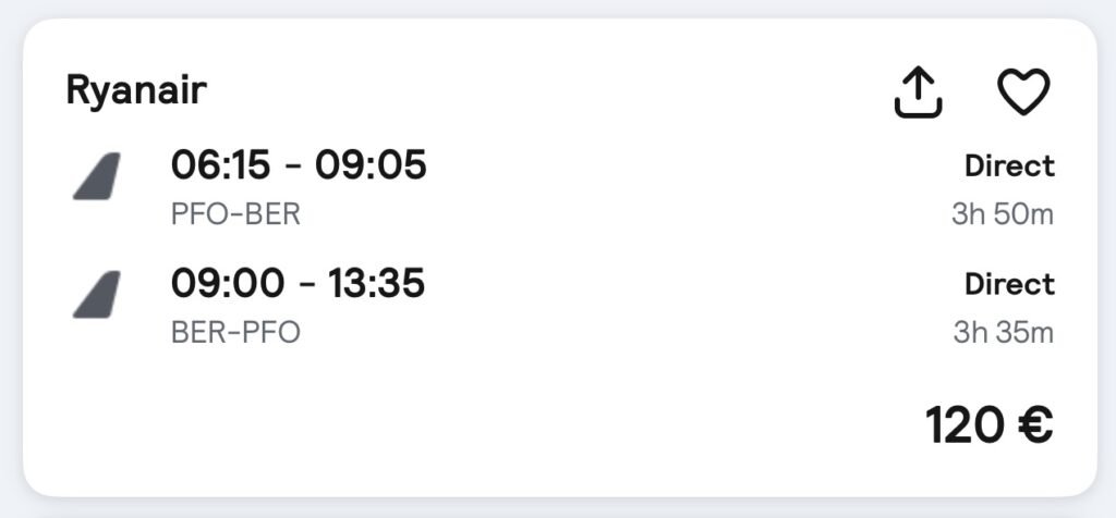 5-Day Trip to Berlin from Paphos for €397 1