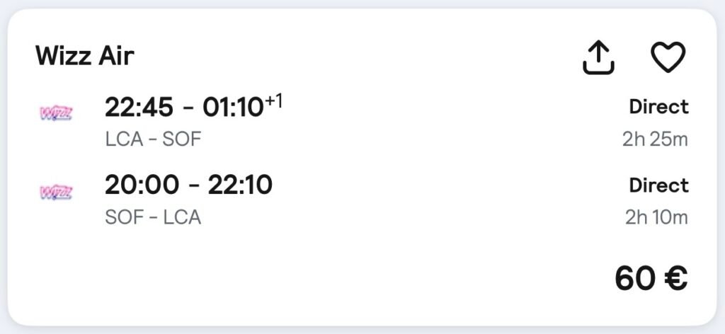 4-Day Trip to Sofia from Larnaca for €165 1