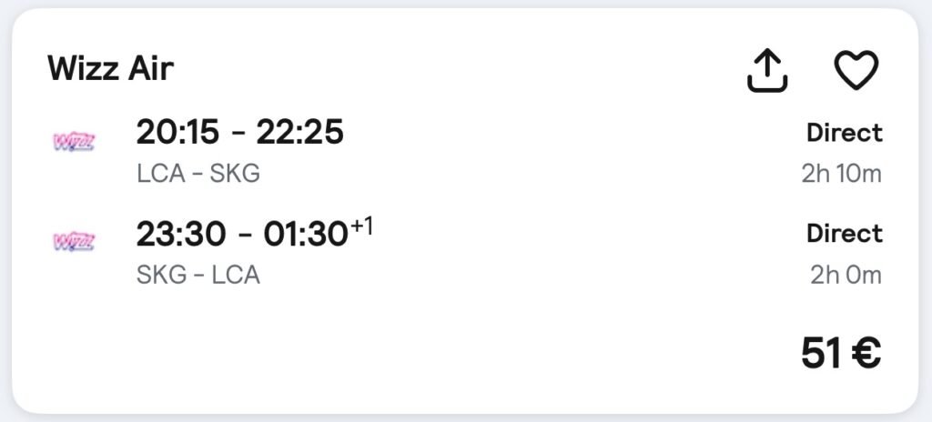 5-Day Trip to Thessaloniki from Larnaca for €185 1