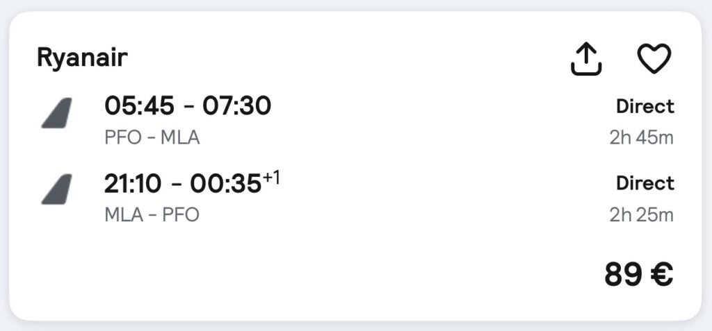 3 Full Days Trip to Malta from Paphos for €225 1