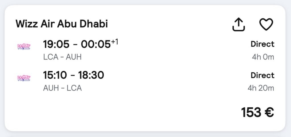 4-Day Trip to Dubai-Abu Dhabi from Larnaca for €233 1