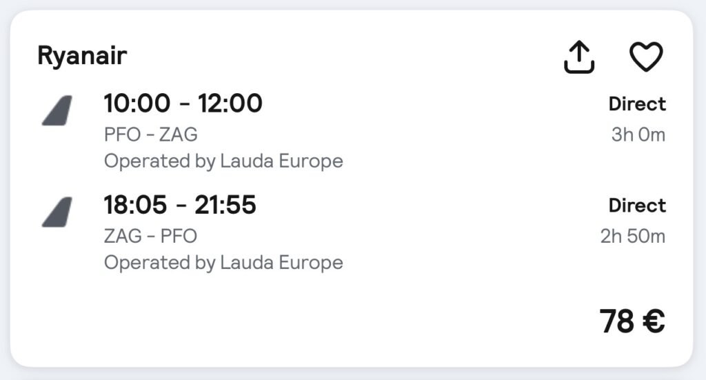 4-Day Trip to Zagreb from Paphos for €219 1