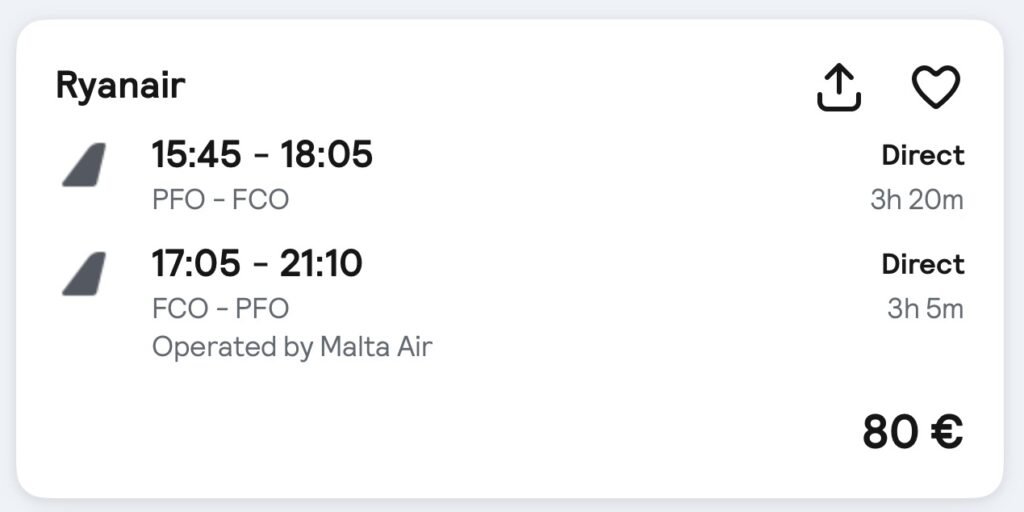 4-Day Trip to Rome from Pafos from €378 1