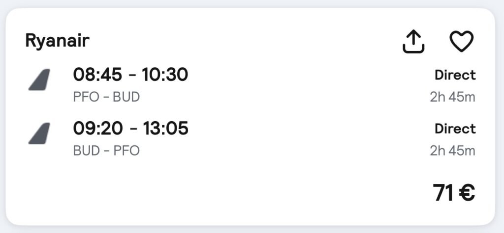 4-Day Trip to Budapest from Paphos for β¬167 1